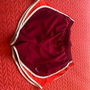 Nike dri-fit shorts, burgundy, S